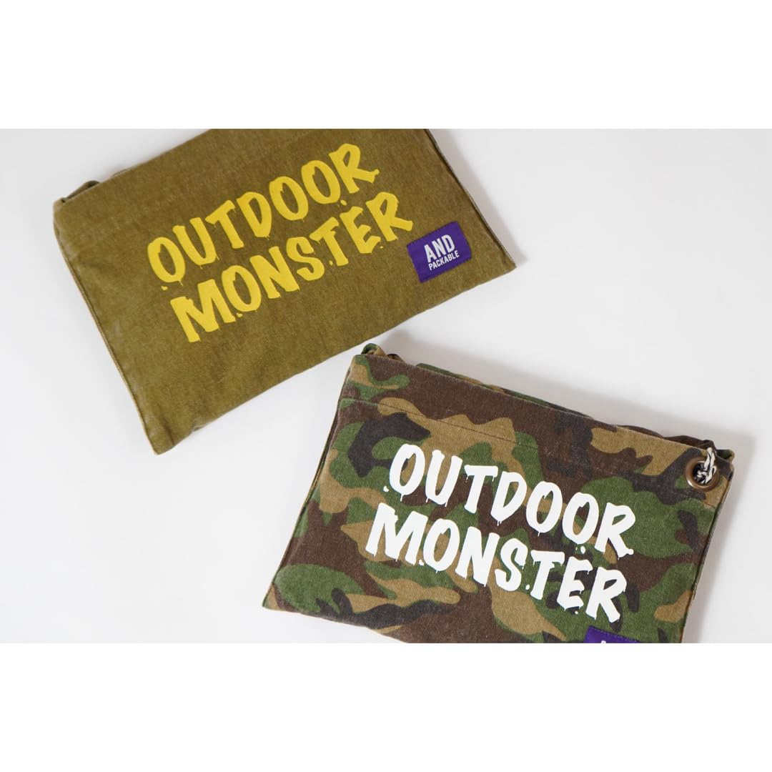 Amazon.co.jp: OUTDOOR MONSTER アウトドアモンスター エプロン